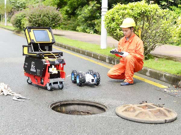 潮阳管道机器人检测